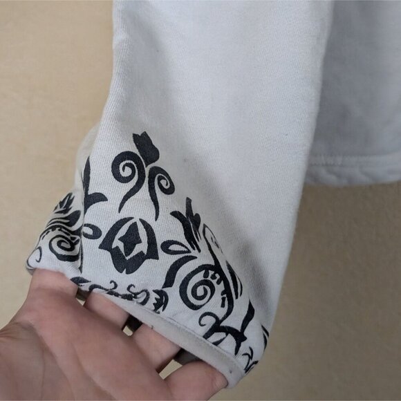 Microsoft Yin and Yang Zip up Hoodie Navy White Unisex US L Promotional - Picture 5 of 14